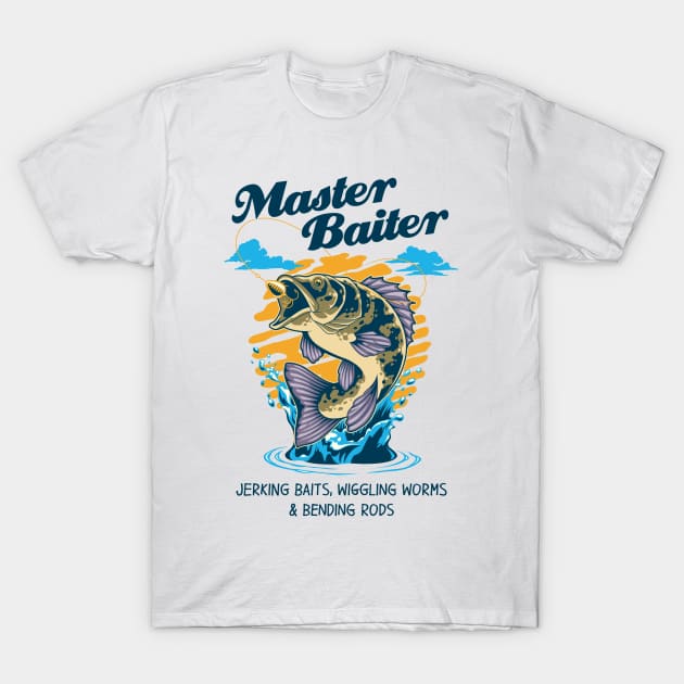 Master Baiter T-Shirt by Three Meat Curry